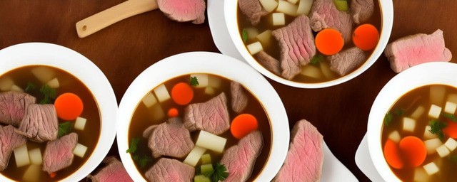 牛肉汤的家常做法
