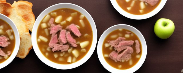 苹果瘦肉汤的做法