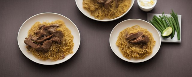 羊肉炝锅面的做法