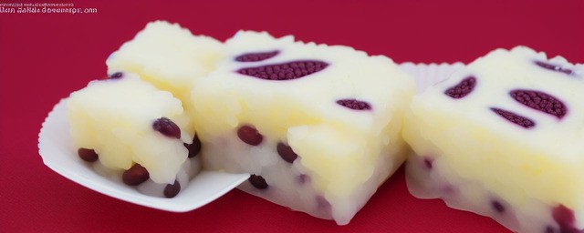 西米红豆糕的做法