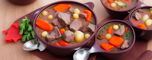 炖牛肉汤的做法
