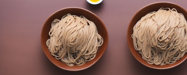 荞麦面的吃法与做法