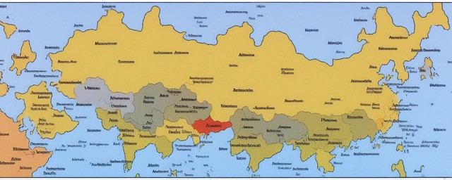 战国七雄地理位置