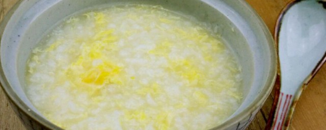 雞蛋粥怎麼做 雞蛋粥的做法