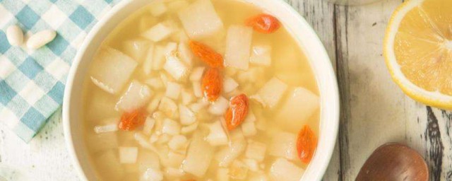 三白湯的簡單方法 三白湯如何做