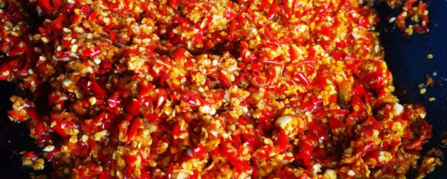 自制辣椒醬的簡單做法 怎樣自制辣椒醬