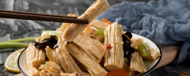 腐竹怎麼做好吃又簡單 涼拌是最簡單的做法