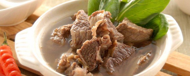 清湯牛肉最簡單的做法 清湯牛肉最簡單的做法與步驟