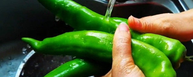 清洗青椒方法 正確清洗青椒的方法介紹