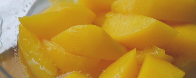冰凍的黃桃如何做罐頭 冰凍的黃桃做罐頭方法介紹
