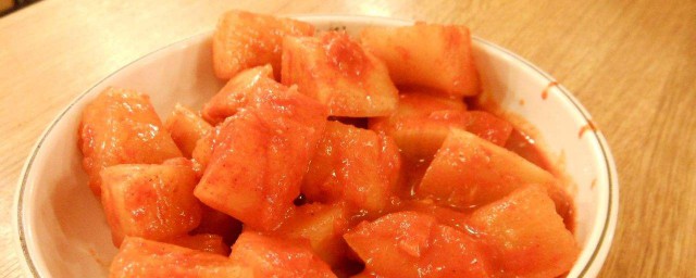 韓國醬蘿卜制作方法 韓國醬蘿卜制作方法與步驟