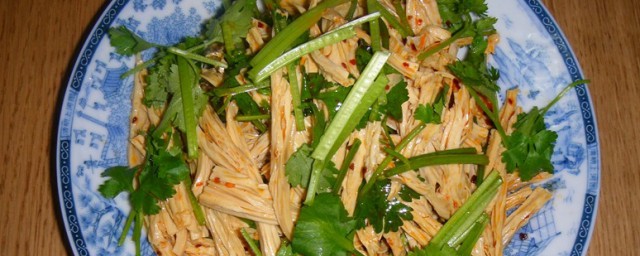 吃腐竹怎麼吃 涼拌腐竹的做法