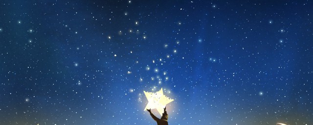 描寫星星的句子 夜空因星星而美麗