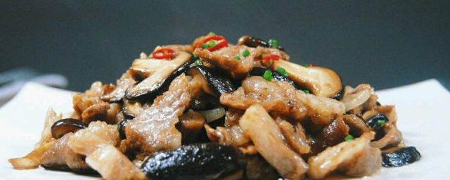 香菇肉片怎麼炒好吃 香菇肉片如何炒好吃