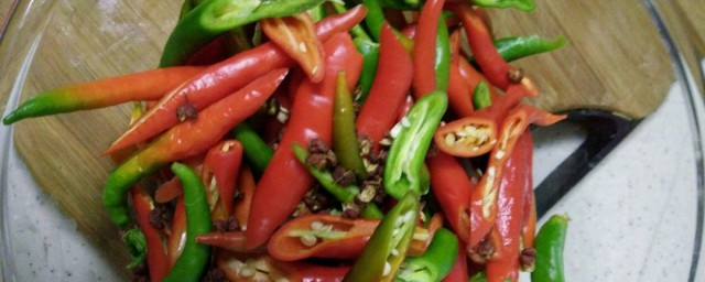 尖辣椒怎麼醃制好吃 尖辣椒醃制方法介紹