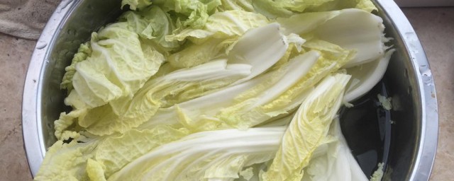 泡白菜的醃制方法 泡白菜的醃制方法是什麼