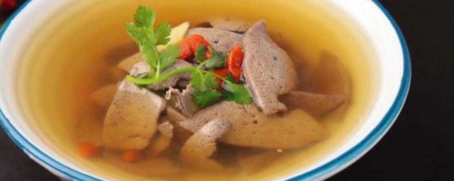鮮豬肝湯怎麼做 鮮豬肝湯做法