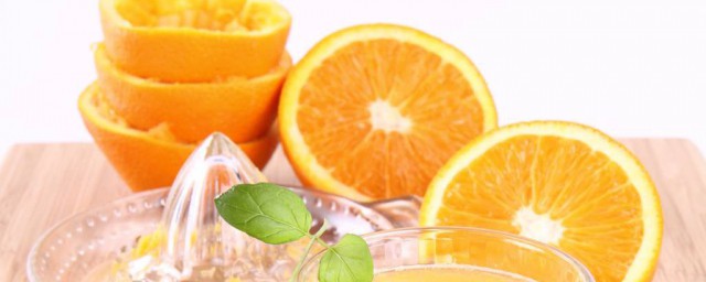 橙汁怎麼榨 榨橙汁的方法