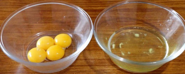 蛋清蛋黃分離的方法 蛋清蛋黃分離的方法介紹