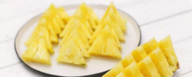 切菠蘿的方法 如何切菠蘿
