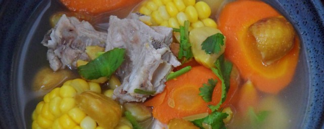 板栗可以和玉米煲湯嗎 板栗玉米排骨湯的做法