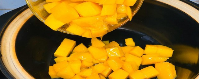 芒果醬的制作方法 具體是什麼方法