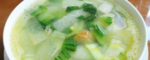 青菜冬瓜湯怎麼做 如何做冬瓜青菜湯