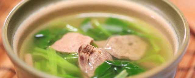 如何做豬肝菠菜湯 怎麼做豬肝菠菜湯