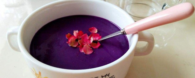 用破壁機怎樣做紫薯汁 用破壁機做紫薯汁的方法介紹