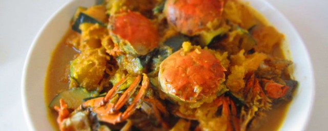 南瓜燉毛蟹怎麼做 如何做南瓜燉螃蟹