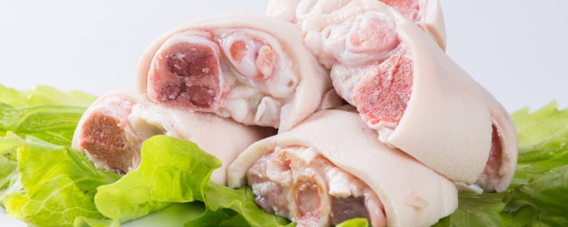 冷凍豬蹄怎麼保存 冷凍豬蹄的保存方法
