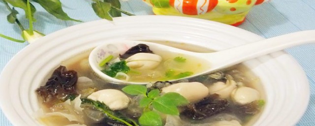 做海蠣子湯的方法 海蠣子湯的做法