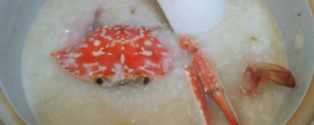 如何做梭子蟹稀飯 梭子蟹稀飯的做法