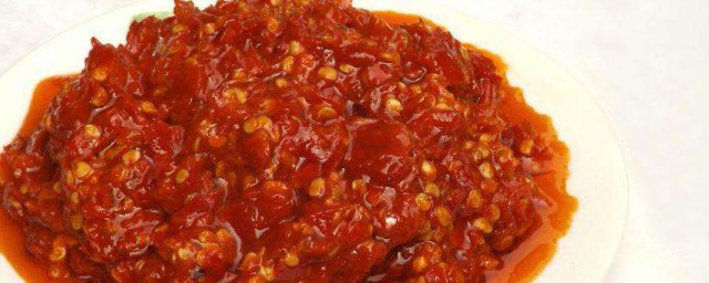 鮮辣椒醬儲存方法 鮮辣椒醬的制作與儲存方法簡述