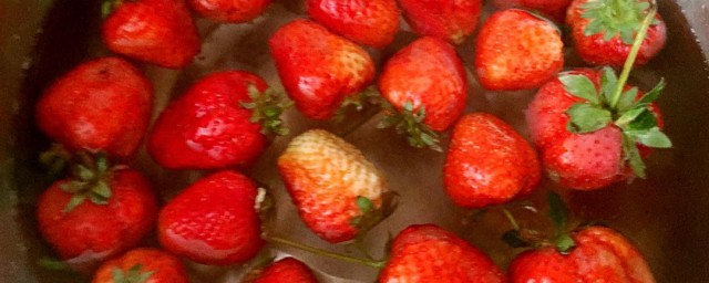 如何洗草莓 洗草莓的正確方法介紹
