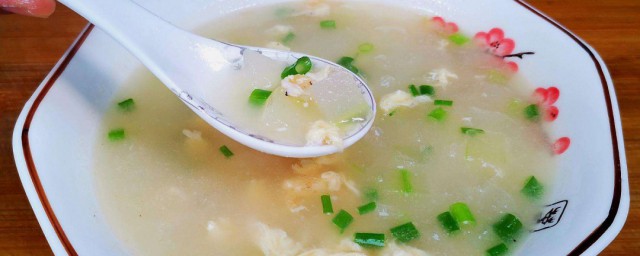 冬瓜湯如何做能做成乳白色 冬瓜湯的做法