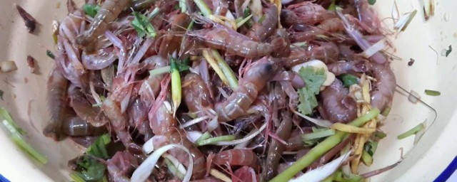 涼拌活蝦怎麼做 熗拌活蝦的做法