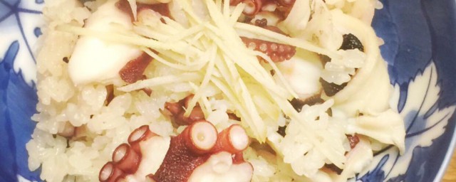 章魚燜飯怎麼做 章魚燜飯如何做