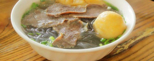 牛肉粉絲湯怎麼做 牛肉粉絲湯做法