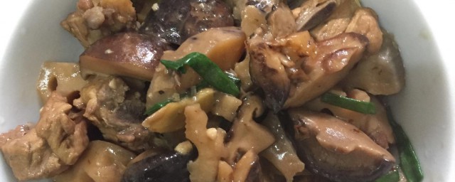 肉炒花菇怎麼做 花菇炒肉的做法