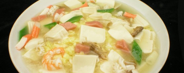 傢常豆腐湯 傢常豆腐湯簡單做法