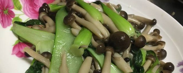 蘑菇炒青菜的傢常做法 蘑菇炒青菜的傢常做法推薦