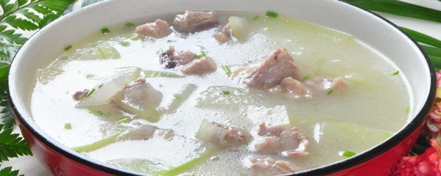 冬瓜排骨湯的做法傢常 怎麼做冬瓜排骨湯