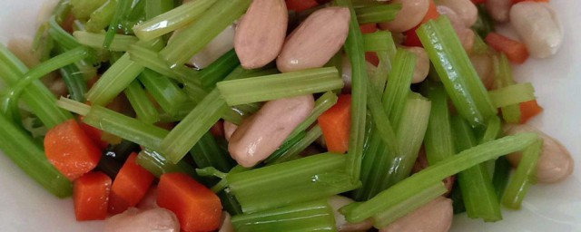 芹菜怎麼做冷菜 芹菜做冷菜的方法