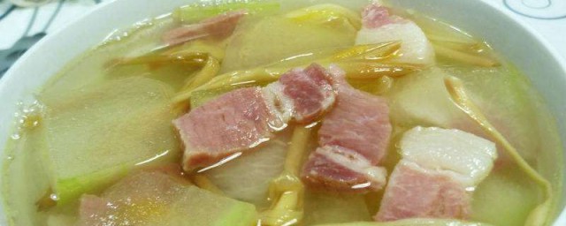 鮮肉冬瓜湯怎麼做 鮮肉冬瓜湯的做法