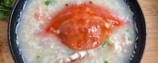梭子蟹如何做粥 需要煮多久呢
