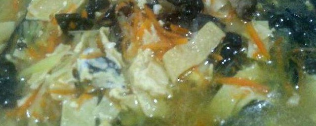 開口湯怎麼做的 開口湯的做法