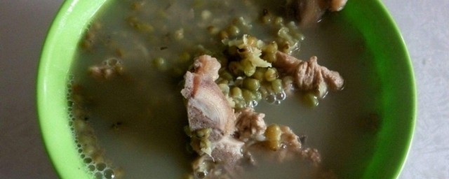 綠豆大骨湯怎麼做 需要準備什麼東西呢