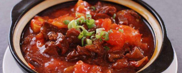 西紅柿燉牛肉怎麼做 做燉牛肉的步驟