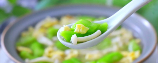 絲瓜怎麼做湯鮮 味道鮮美的絲瓜湯的做法步驟